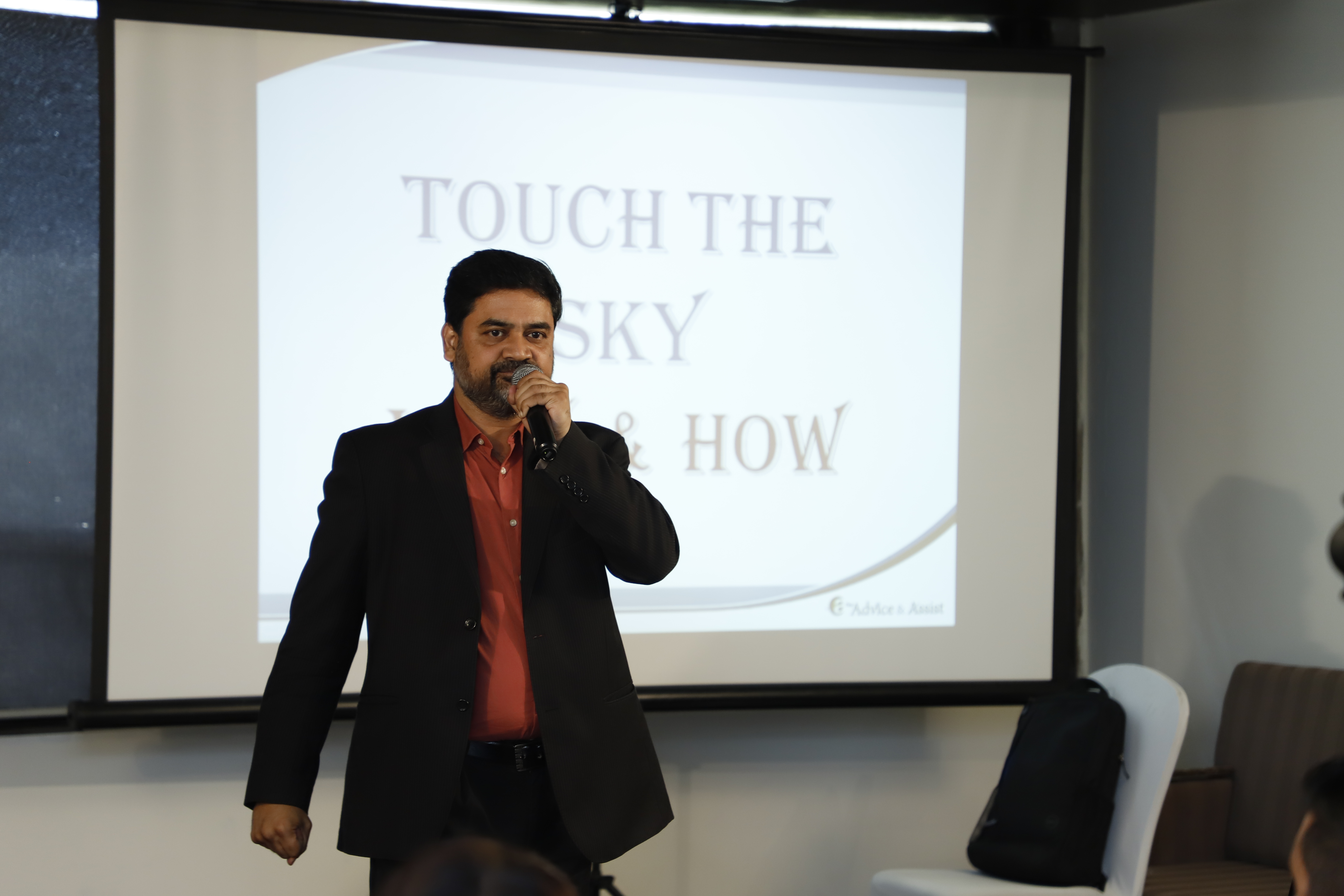 Corporate training session